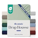 AJUSTEMENT PARFAIT POUR MATELAS ÉPAIS – Ce drap housse avec bonnet de 35 cm s'adapte parfaitement aux matelas épais, grâce à son élastique qui entoure l’intégralité du drap.