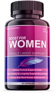 Libido Booster for Women - Female Balance Complex Enhancement - Intimacy Vitamins Formula Improves Mood & Desire - Horny Goat Weed - Maca Root - Tribulus Terrestris - Saw Palmetto
