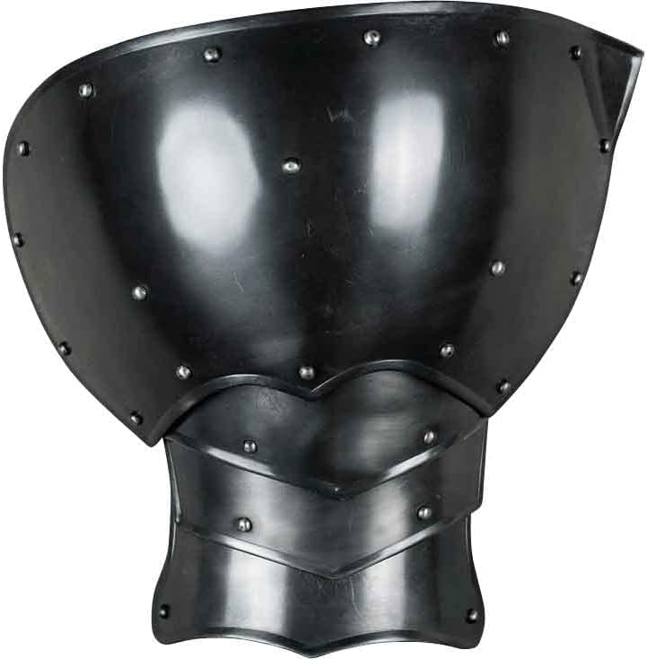 Blackened Ortwin Armour Set Medieval LARP Plate Armor Knight Cosplay Armor Costume