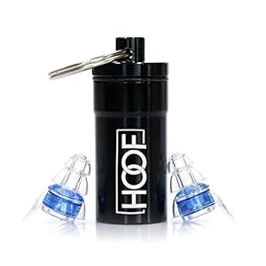 HOOF MusicSafe Oordopjes/gehoorbescherming voor DJ’s, muzikanten, concerten, festival, club, disco, party, gitaar, e…