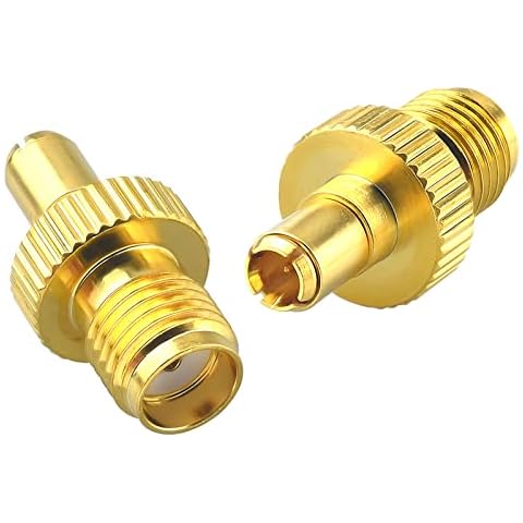 YILIANDUO SMA 4G Antenna Adapter TS9 Male to SMA Female Straight Gold-Plated Connector for 4G LTE Antenna Hsdpa Huawei 2G 3G Antenna UMTS Mobile Broadband (Adapters) Cover