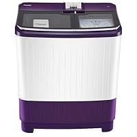 Panasonic 8 kg Semi-Automatic Top Loading Washing Machine (NA-W80G5VRB, Violet)