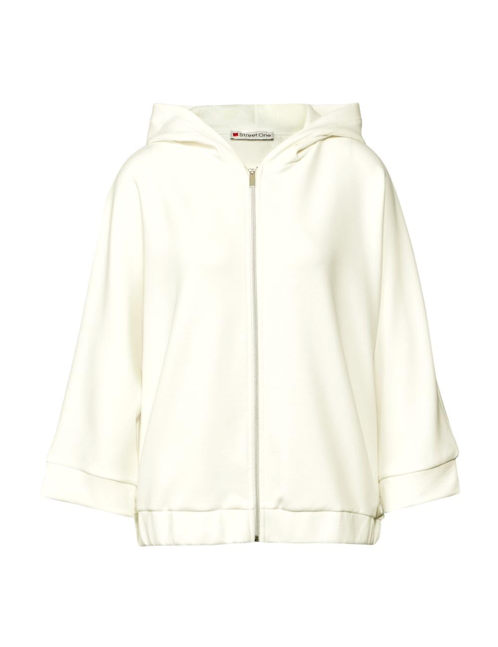 Street One Damen Silk-Look Hoodie Jacke
