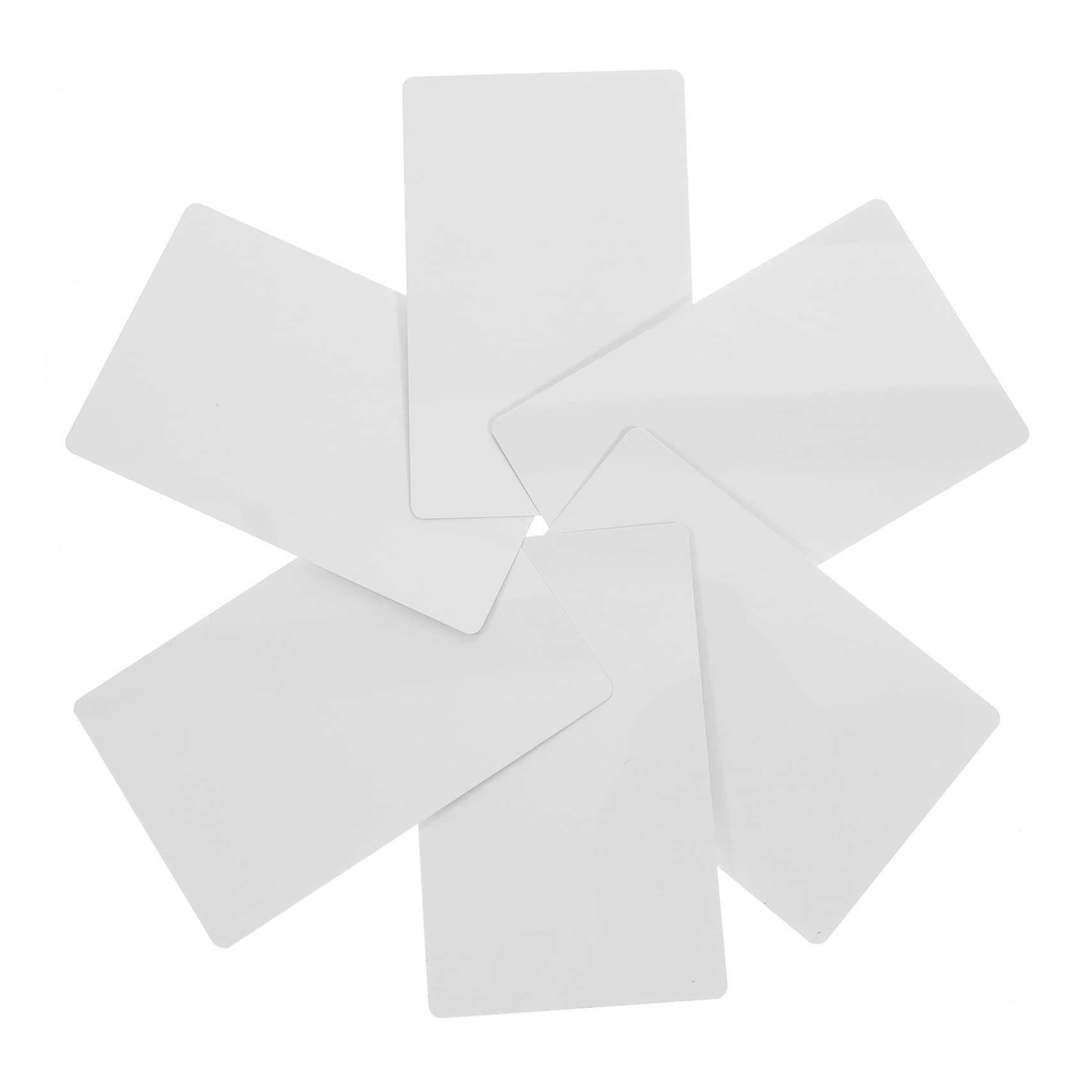 100 Tarjetas de para Sublimación, Grabado y Personalización, Tamaño 3.4X2.1 Pulgadas, Superficie Lisa y Doble Cara, Adecuado para Tarjetas de Presentación DIY
