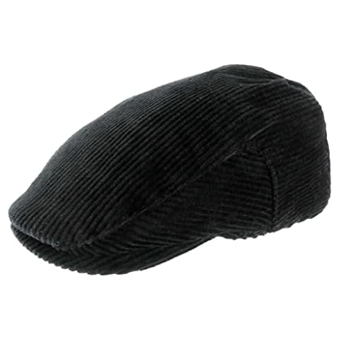 Charlton's Cord Flat Cap in Cotton Cover