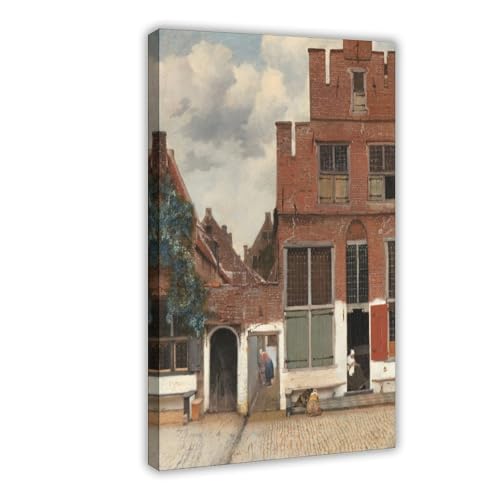 Vermeer La Petite Rue poster Het Straatje décoration murale cadre