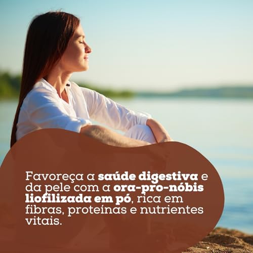 Ora-pro-nóbis liofilizada em pó Horta da Terra 25g