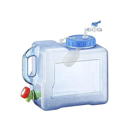Seau d'eau portable avec robinet à large ouverture facile à nettoyer
