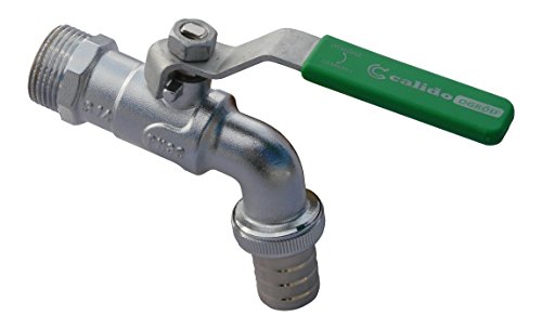 Jardín latón mano Resistente manguera del grifo 3/4'calido válvula esférica bsp