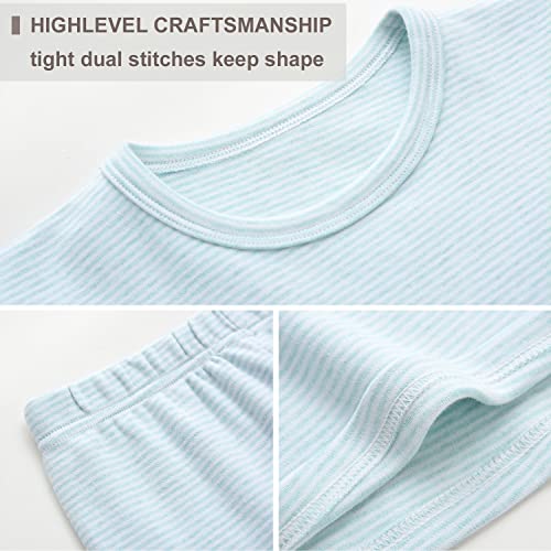 Image of Enfants Cheris Toddler Pajamas Girls Boys Warm Cotton Pjs for Kids, 24M-6T