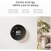Google Nest Learning Thermostat 4th Gen Obsidian – With Temperature Sensor (2nd Gen)