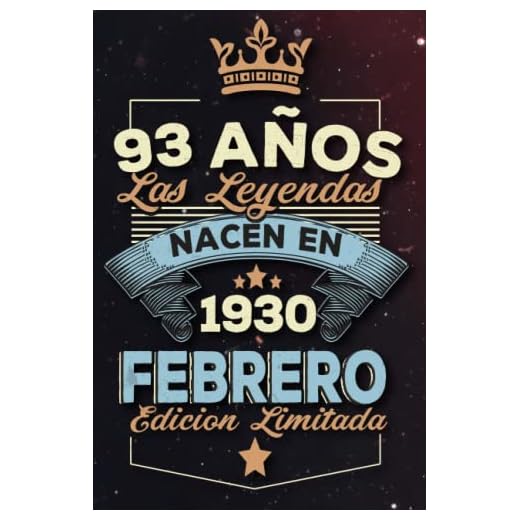 Las leyendas nacen en 93 años 1930 febrero: Ideas de regalos para hombres, ideas de cumpleaños 93 cumpleaños libro ideas de cumpleaños para hombre y regalo de nacimiento, regalo de cumpleaños