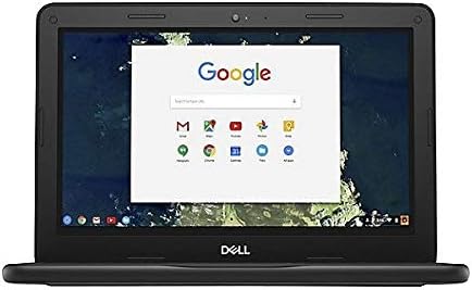 Dell Chromebook 11 5190 Intel Celeron N3350 X2 1.1GHz 4GB 16GB 11.6in, Black (Renewed) Non-Touchscreen image 4 of 4 B07HCQZR49