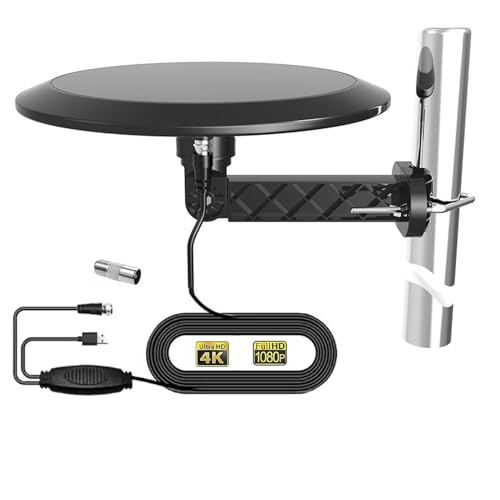 SIGNALPLUS RV TV Antenna Roof Mounted for Camper RV Truck