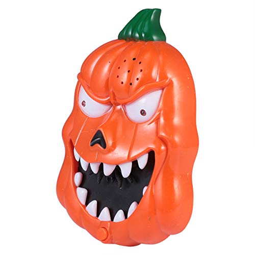 VILLCASE Halloween Campainha de Casa Mal-Assombrada Com Olhos Iluminados E Som Assustador de Anéis d