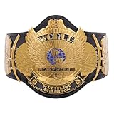 Leather Artisans Winged Eagle Championship Title Belt Adult Size, World Heavyweight Wrestling Belt 2MM - Commemorative Replica Belt For Men - Adjustable Leather Strap