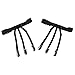 Jelinda Shirt Stays Non-slip Locking Clamps Suspenders for Men Shirt (Style B)