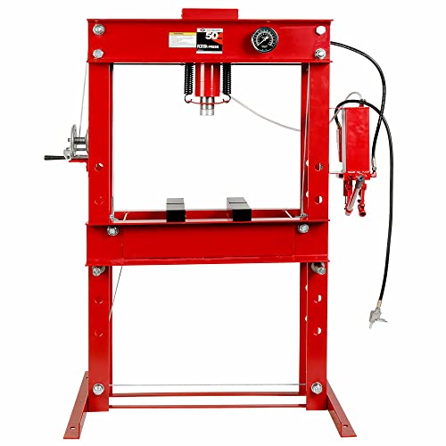 Aff 837 50 Ton Capacity Floor Press, 44" Base Width X 68" Height #TOP9