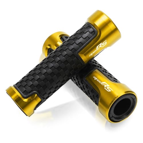 Poignées moto 22mm anti-dérapantes pour guidon de BMW R1200RS de 2003 à 2020