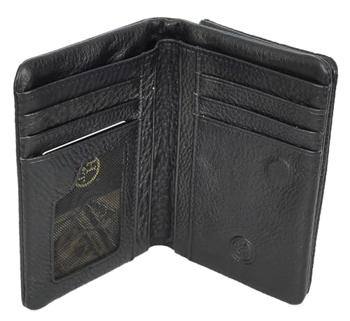 Portefeuille fin en cuir véritable de qualité supérieure A162