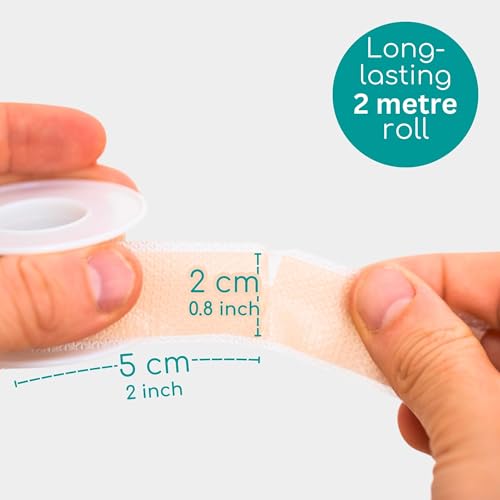 Image of Medi Grade Lerfot Silicone Scar Sheets - 1.6X60 inch For Softening And Flattening Scars, Acne, C-Section, Painless Removal, Reusable, Washable