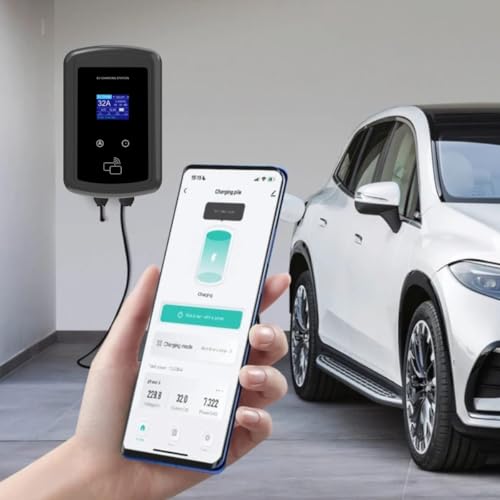 Carregador Wallbox Para Carro Elétrico 7kw 32a