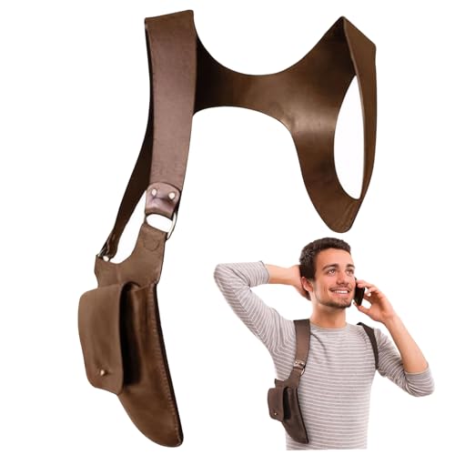 Sac à dos bandoulière PU médiéval rétro noir pour homme et femme anti-vol