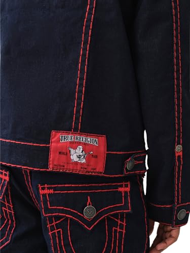 Image of True Religion Men's Jimmy Jacket Discharge Bandana, Black