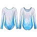Valcatch Gymnastics Leotards for Girls Sparkly Dance Unitards Biketards with Shorts One Piece Jumpsuit Ballet Skating Outfit