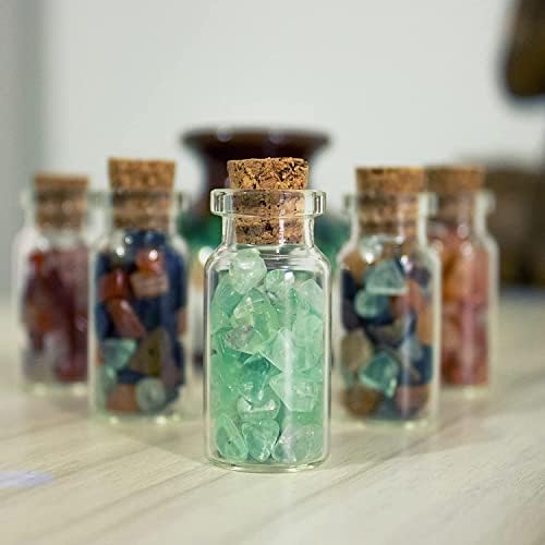 Empty Spell Jars Small Glass Bottles With Cork Lids Miniature Potion Bottle For Diy Arts Crafts Decoration Weddings Wish Jewelry Party Favors Storage Accessories (5)