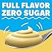 Jell-O Zero Sugar Banana Cream Instant Pudding & Pie Filling Mix, Fat Free, Reduced Calorie Dessert for Pies, No-Bake & Baking Recipes, 0.9 oz (Pack of 6)