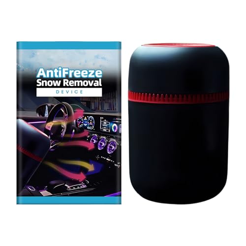 Mimoqk Desempañador de Parabrisas,Calentador Anticongelante | Desempañador De Espejo Retrovisor para Nieve - para Invierno en SUV, Camiones, Pickups, Motos, Sedanes, Autocaravanas y Carros de Golf