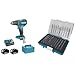 Makita DHP485RTJ Akku-Schlagbohrschrauber 18 V / 5,0 Ah, 2 Akkus, Ladeger&auml;t im MAKPAC & Bit-Box 99-teilig, P-81050, 17.6 x 4.4 x 11.8 cm