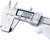 □ Der Messschiebermessbereich ist 100/150/200/300 mm.Wechseln Sie zwischen metrisch (mm) und kaiserlich (imperial).Messgenauigkeit ist 0,01 mm, Auflösung beträgt 0,01 mm / 0,01 inSofortige Messwerte sind bequemer als jeder Nebel-Bremssattel oder Mikrometer-Bremssattel.