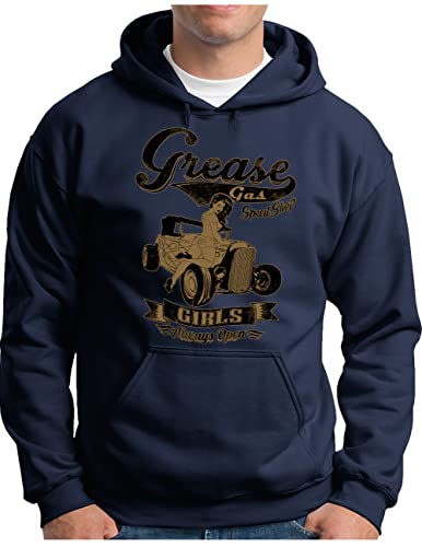 Sweat à capuche vintage auto classique pour les sorties mécaniques de week-end