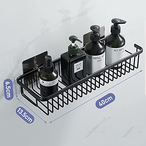 Support de douche adhésif mural blanc idéal pour organiser vos gels douche - 7