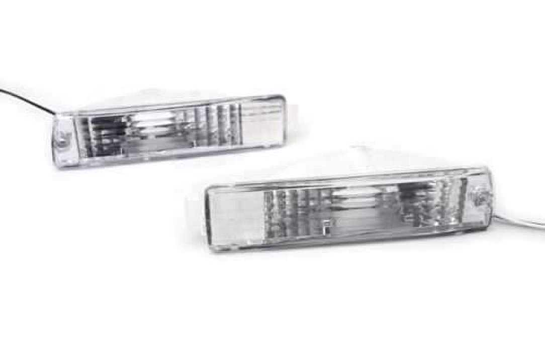 Ormax Crystal Clear Front Turn Signal Light (Big Bumper) for Golf MK2 / Jetta MK2