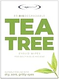 The Eye Doctor Tea Tree Oil Eyelid Wipes - 80 x Single Use Eye Cleaning Wipes for Daily Lid Care - Individual Preservative Free Sensitive Eye Cleaner - Soothes Cleans and Refreshes
