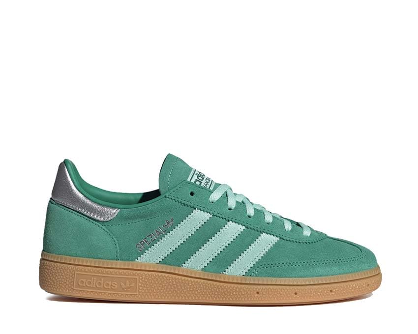 adidas Damen Handball Spezial Sneaker, Radiergummi, Mint, transparent, Grün, halbkurz, 39 EU