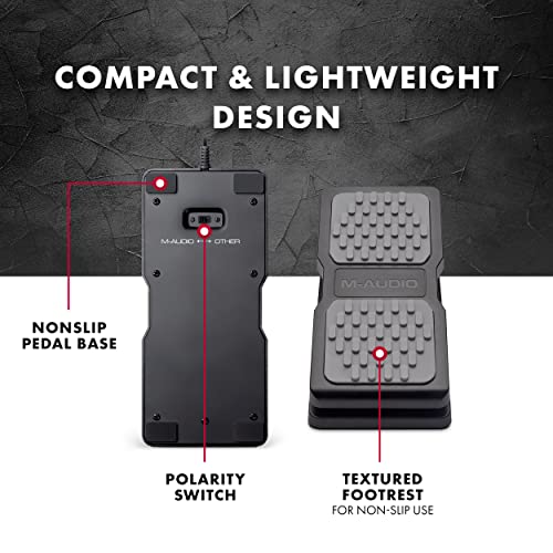 image for M-Audio EX-P - Expression Pedal for Keyboards, MIDI Keyboards Controll