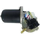 New Front Wiper Motor Replacement For 1997 1998 1999 97 98 99 Dodge Ram 1500 2500 3500 4500, Replaces Chrysler 55076549, 55076549AC