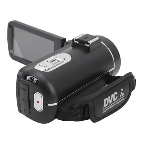 Depisuta 4K Video Camera Camcorder, 56MP 30FPS 3.0 LCD Touch Screen Vlogging Camera 18X Digital Zoom Camera Recorder with Remote Control, IR Night Vision, for Photography