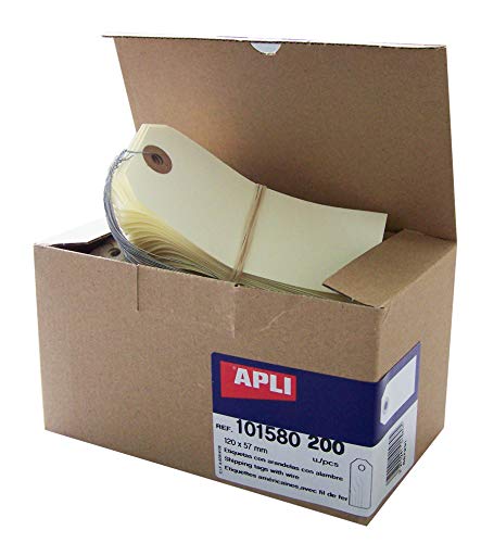 APLI 101580-200 étiquettes américaines avec œillet +...