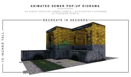 Amazon.co.jp: Extreme-Sets, Inc. アニメ下水道ポップアップジオラマ