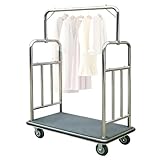 【Utilisation polyvalente】 Adapté aux hôtels, résidences, complexes hôteliers et même appartements de luxe, ce chariot à bagages allie fonctionnalité et design moderne et élégant, s'harmonisant parfaitement avec les intérieurs haut de gamme. Il facilite le transport des bagages pour les clients, réduit la charge de travail du personnel et améliore l'expérience client grâce à sa conception fiable et intuitive.