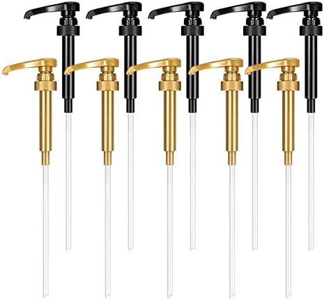 12 Stück Dosierpumpen Für Sirup & Flüssigkeiten - 4ml Pro Hub, 3 Schlauchlängen