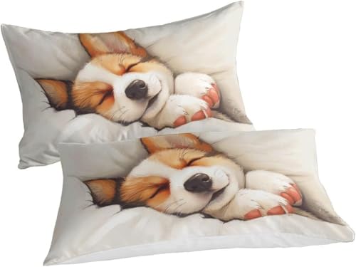 Housse de couette chien 220x240 impression 3D textile microfibre premium - 4