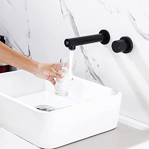 Robinet numérique économie d'eau en laiton avec mitigeur mural monocommande