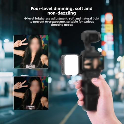 Luz de relleno magnético compacta IPx4 de 3 temperaturas de color 2