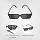 XIHIRCD 12 Paar Spionagebrillen Kinder, Rückspiegel-Sonnenbrillen Sehen Hinter Sich-Brille Detektivbrille mit Spiegeln im Inneren der Linse Spionage-Gadgets für Jungen und Mädchen Partygeschenke
